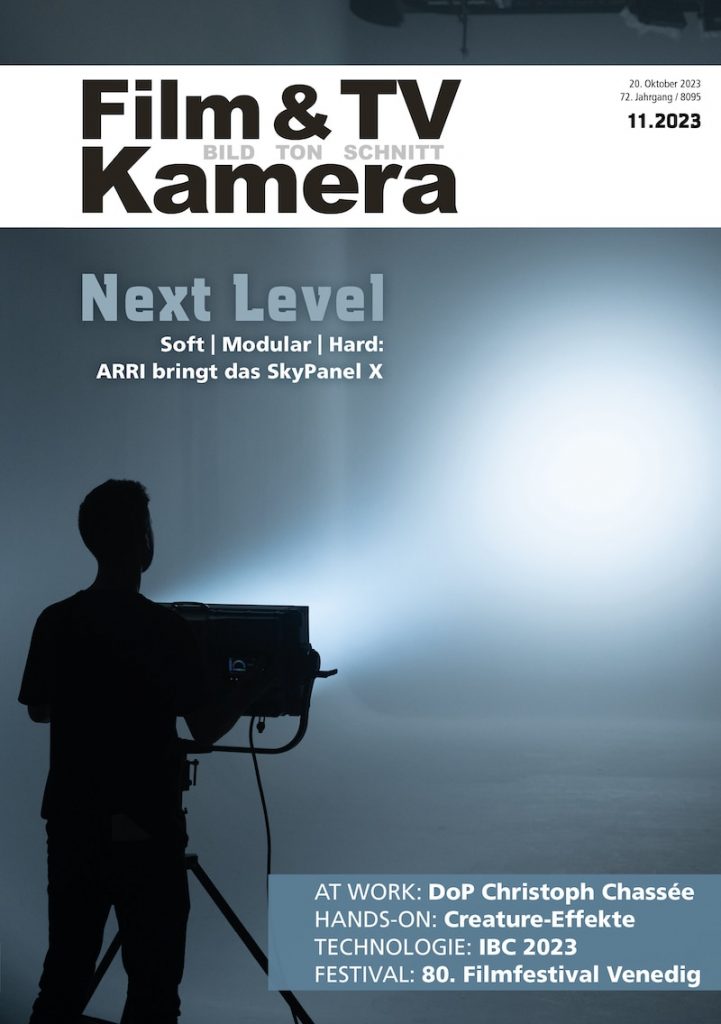 Film & TV Kamera Titelbild 11.2023