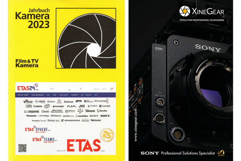 Jahrbuch Kamera 2023 - Sony Venice Anzeige