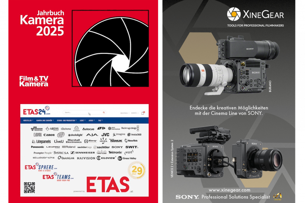 Jahrbuch Kamera 2025 - Sony Anzeige