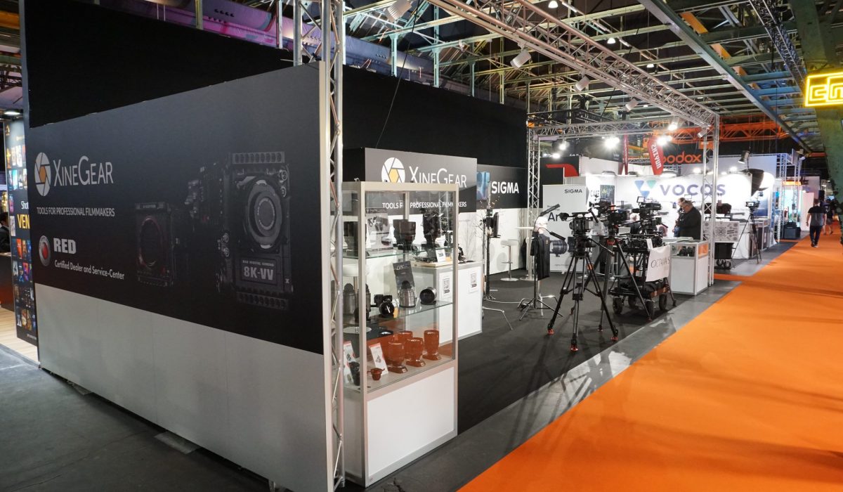 XineGear Euro Cine Expo 2024 Messestand